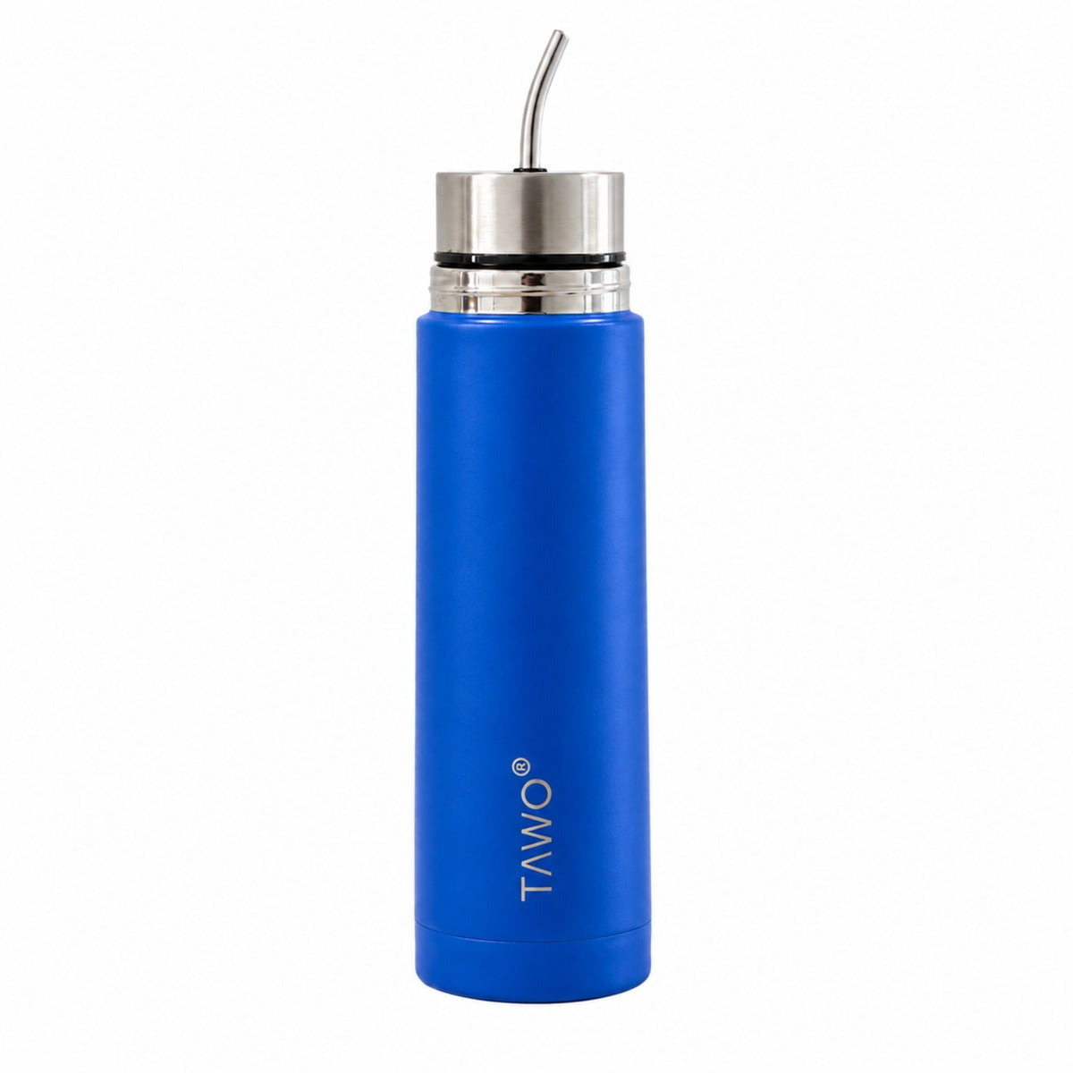Termo Mate Autocebante Acero Inoxidable 2 en 1 Tawo 750 Ml - Azul