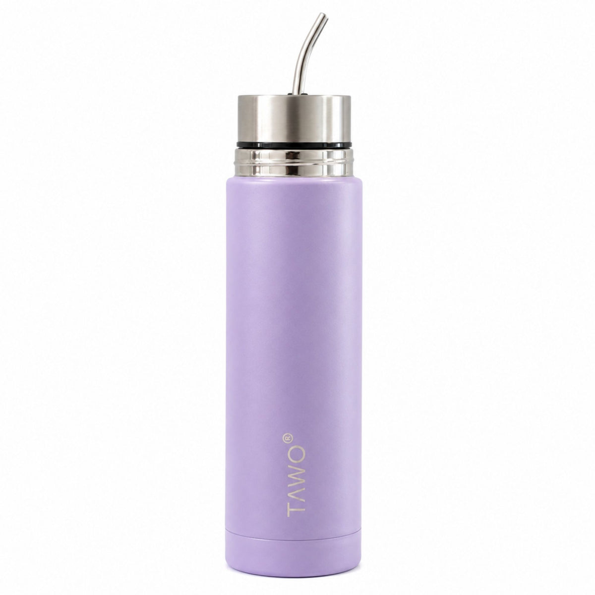 Termo Mate Autocebante Acero Inoxidable 2 en 1 Tawo 750 Ml - Morado