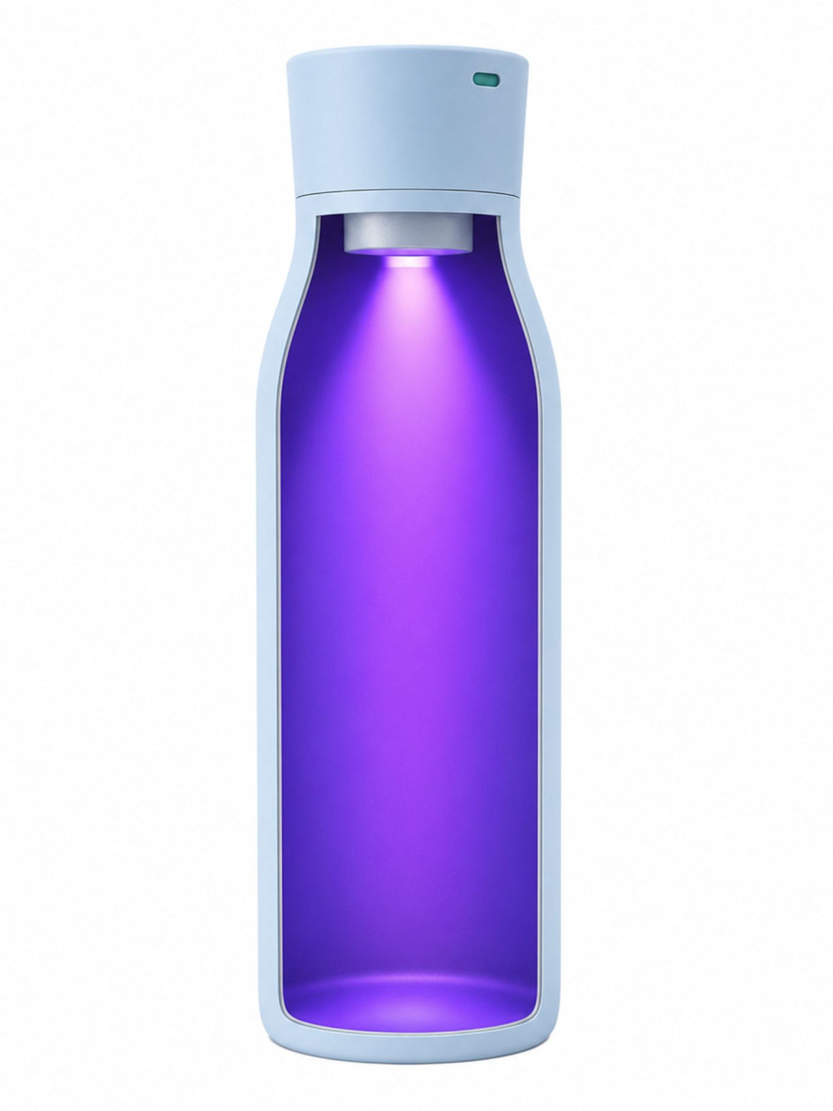 Botella Inteligente UV Autolimpiante TAWO® 750ml Celeste | Acero Inoxidable 316L