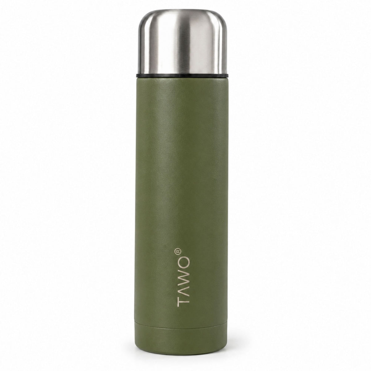 Termo Mate Autocebante Acero Inoxidable 2 en 1 Tawo 750 Ml - Verde