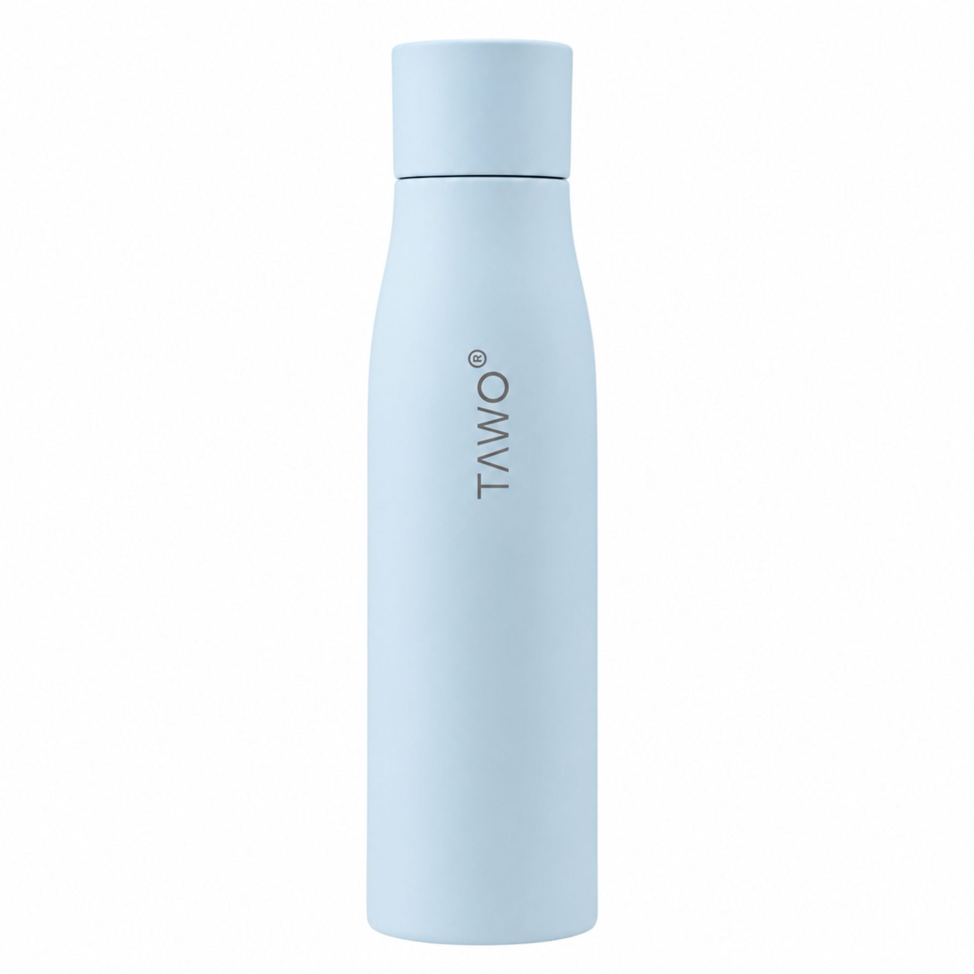 Botella Inteligente UV Autolimpiante TAWO® 750ml Celeste | Acero Inoxidable 316L