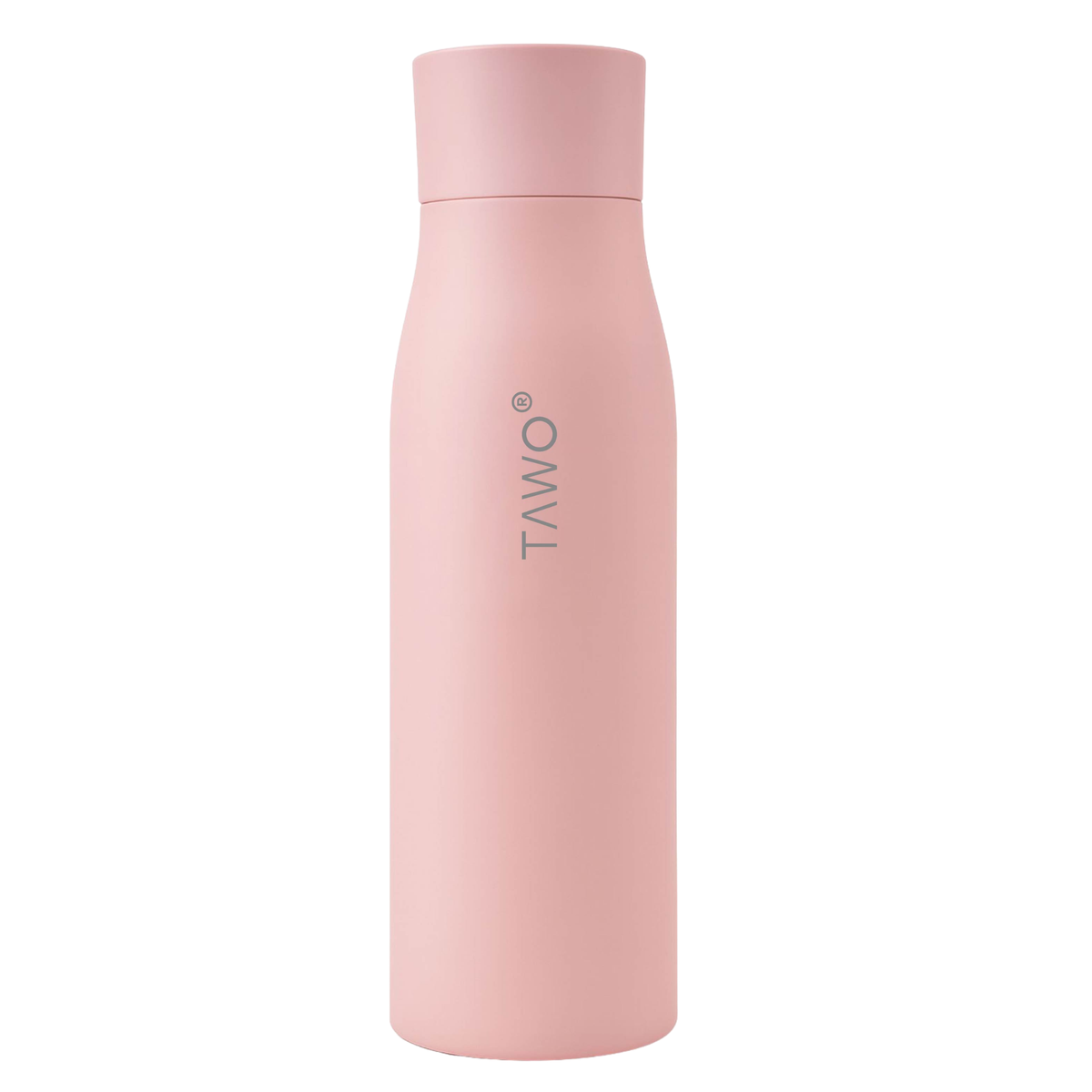 Botella Inteligente UV Autolimpiante TAWO® 750ml Rosado | Acero Inoxidable 316L