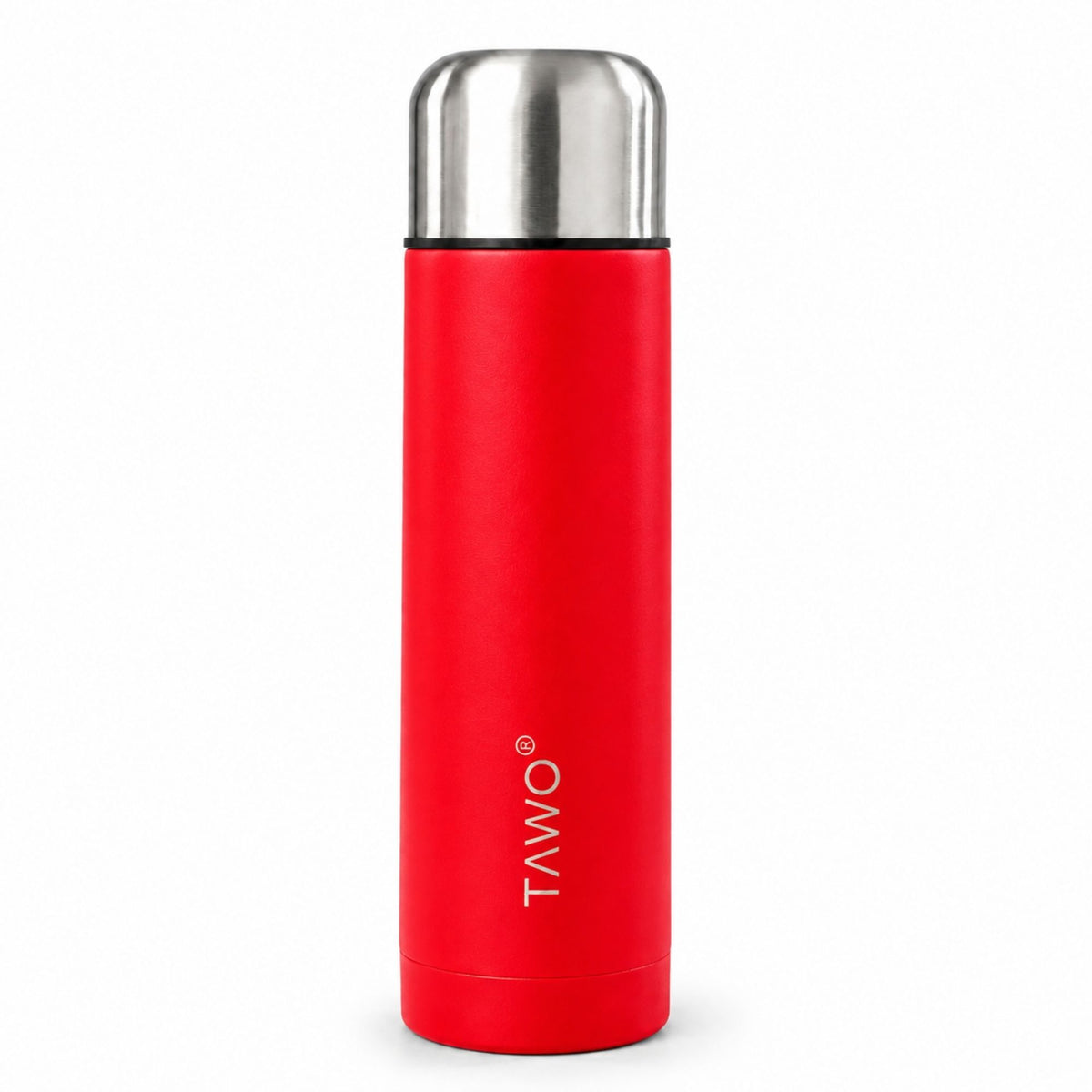 Termo Mate Autocebante Acero Inoxidable 2 en 1 Tawo 750 Ml - Rojo