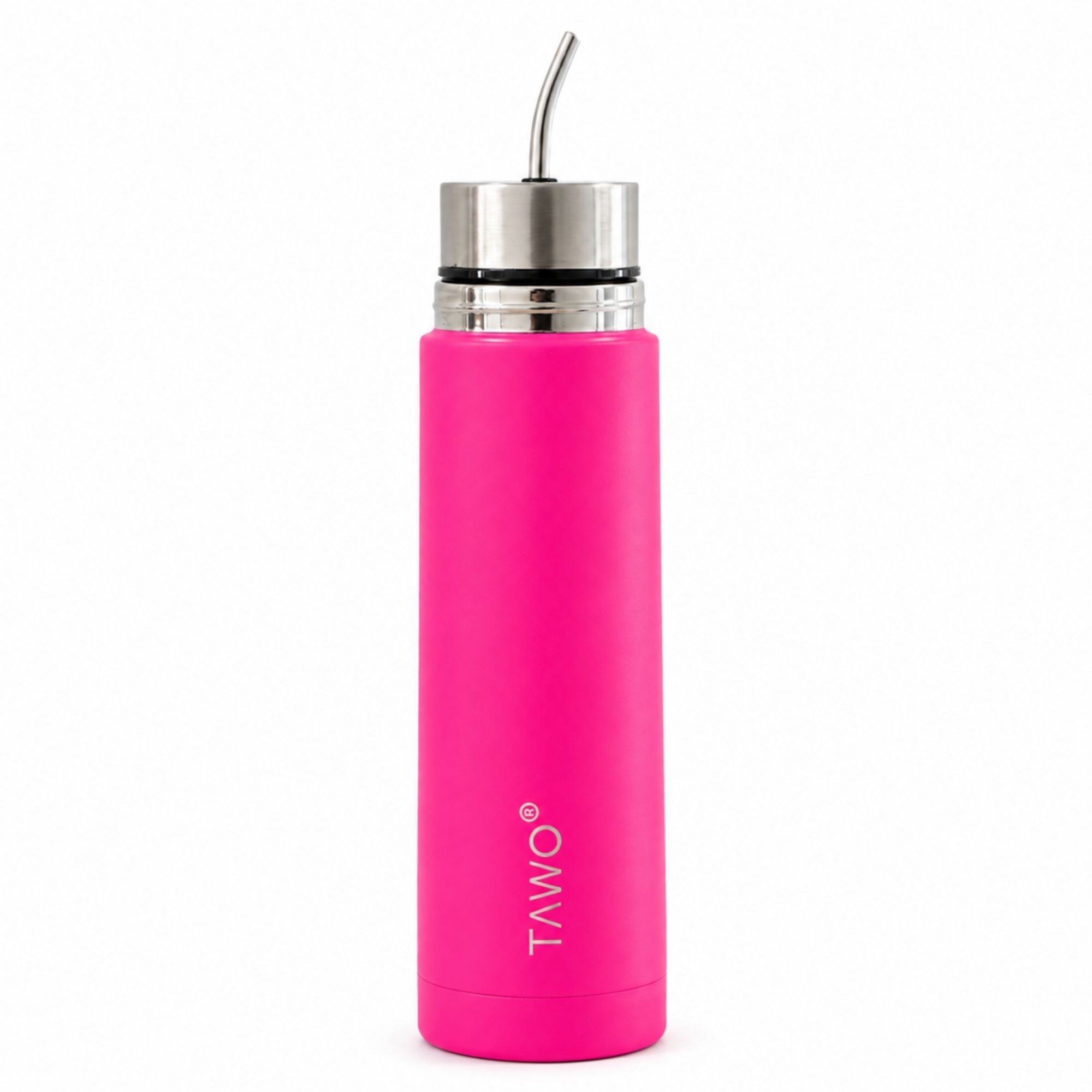 Termo Mate Autocebante Acero Inoxidable 2 en 1 Tawo 750 Ml - Fucsia