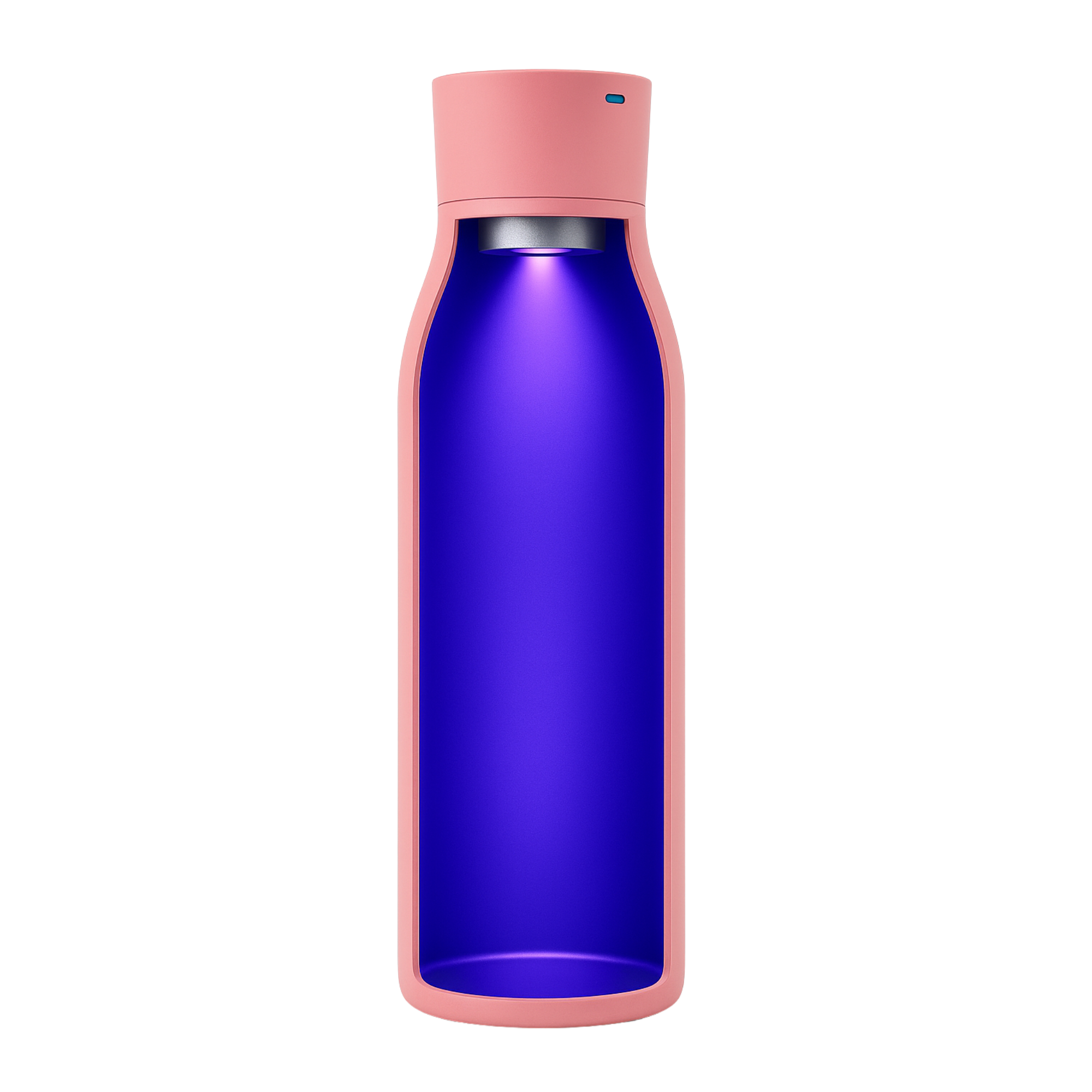Botella Inteligente UV Autolimpiante TAWO® 750ml Rosado | Acero Inoxidable 316L