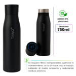 Botella HydralQ Negra - Imagen 2